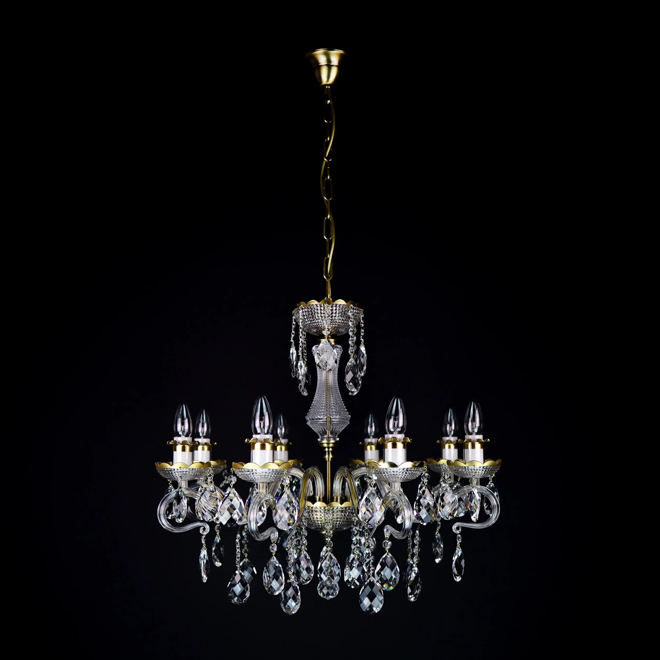 Daisy crystal chandelier — WRANOVSKY - Bohemian Crystal